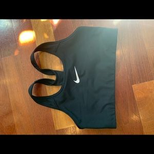 Nike sports bra black size large Paid 59 NWOT